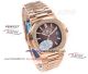 OE Factory 5713 Swiss Replica Patek Philippe Nautilus Rose Gold Diamond Watches (3)_th.jpg